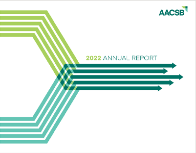 2022 AACSB Annual Report cover