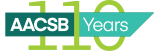 AACSB Logo 110 Years