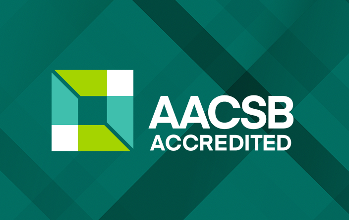 "AACSB Accredited" seal